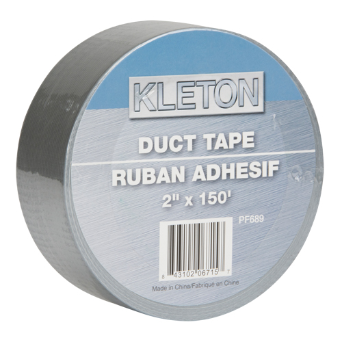 Utility Grade Duct Tape, 6 mils, Silver, 50 mm (2") x 45 m (148') St. Lawrence Industrial & Safety Supply
