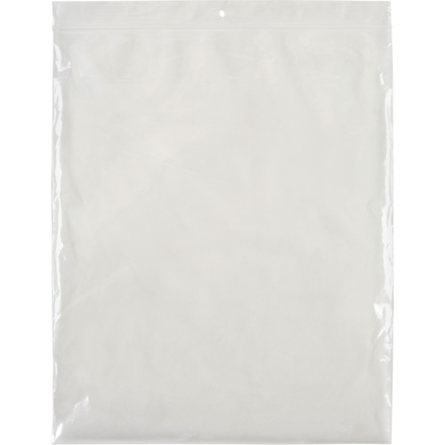 Sacs en poly, Refermable, 12" x 10", 2 mils St. Lawrence Industrial & Safety Supply
