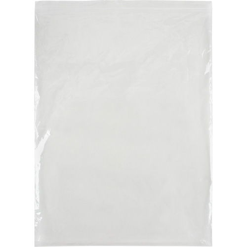 Sacs en poly, Refermable, 15" x 12", 4 mils St. Lawrence Industrial & Safety Supply