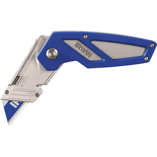 Couteau utilitaire pliant FK 100, 22 mm lame, poign&eacute;e en M&eacute;tal St. Lawrence Industrial & Safety Supply