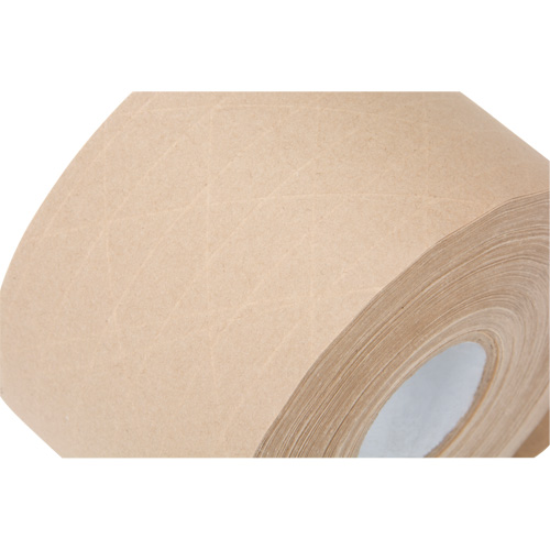 Reinforced Tape, 76 mm (3") x 150 m (492'), Kraft St. Lawrence Industrial & Safety Supply
