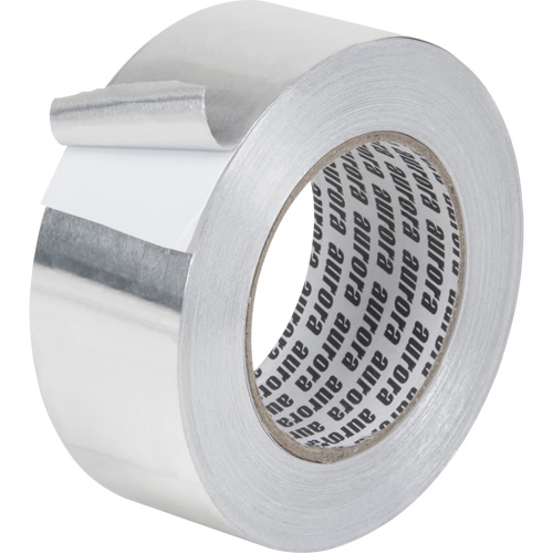 Aluminum Foil Tape, 1.5 mils Thick, 48 mm (1-7/8") x 45.7 m (150') St. Lawrence Industrial & Safety Supply