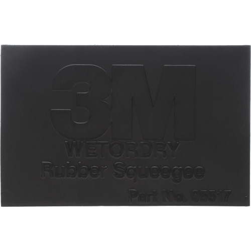 Wetordry Rubber Squeegee, 4-1/4" L x 2-3/4" W St. Lawrence Industrial & Safety Supply