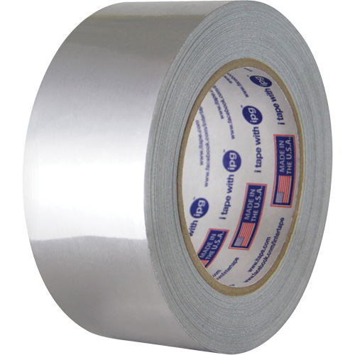 Silver Aluminum Foil Tape, 3 mils Thick, 25.4 mm (1") x 54.86 m (180') St. Lawrence Industrial & Safety Supply