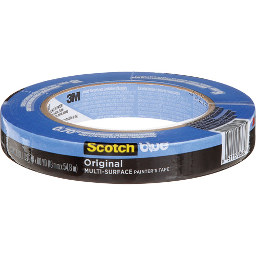 Ruban de peintre multi-surface ScotchBlue Original 2090, 18 mm (3/4") x 54,8 m (180'), Bleu St. Lawrence Industrial & Safety Supply