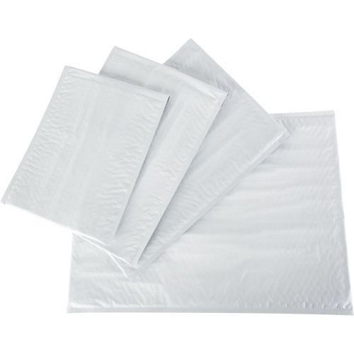 Bubble Shipping Mailer, Polyethylene, 12-1/2" W x 19" L St. Lawrence Industrial & Safety Supply