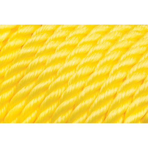 Corde jaune tress&eacute;e 5/8", Polypropyl&egrave;ne, 200' St. Lawrence Industrial & Safety Supply