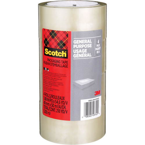 Scotch&reg; Shipping Packaging Tape 175G, 48 mm (2") x 50 m (164') St. Lawrence Industrial & Safety Supply
