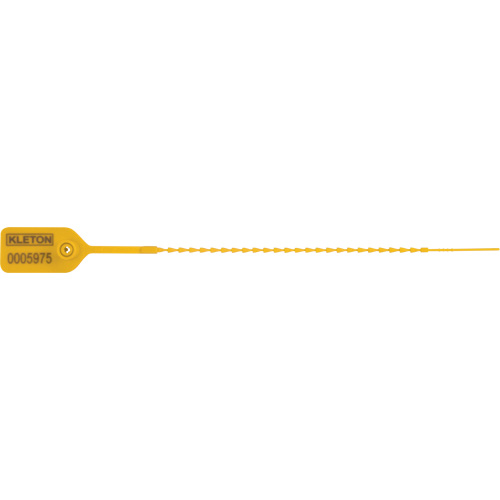 Standard-Duty Security Seal, 9", Plastic, Pull-Through St. Lawrence Industrial & Safety Supply