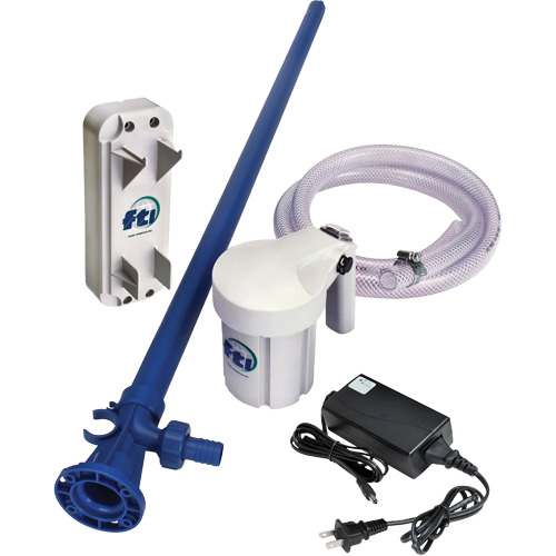 Trousse de pompe pour baril PFP-40 avec moteur M3V, Polypropyl&egrave;ne/PVDF St. Lawrence Industrial & Safety Supply