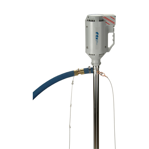 Trousse de pompe pour baril TTS-40 avec moteur M7X, Acier inoxydable St. Lawrence Industrial & Safety Supply