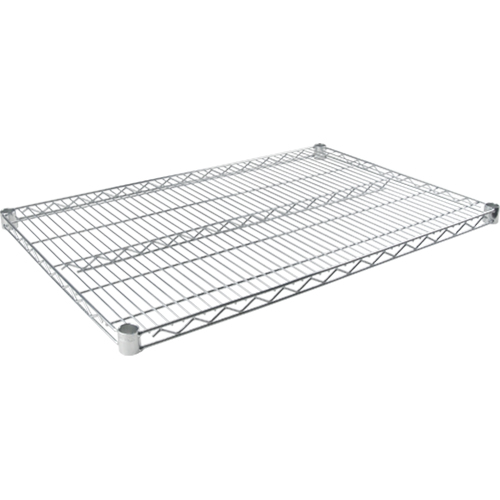 Wire Shelf for Heavy-Duty Chromate Wire Shelving, 36" W x 24" D, 800 lbs. Capacity St. Lawrence Industrial & Safety Supply