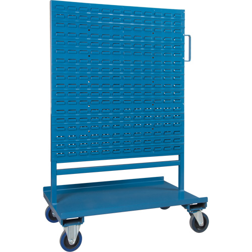Bin/Pegboard Combo Rack, Double-sided, 38" W x 24-1/2" D x 55" H St. Lawrence Industrial & Safety Supply