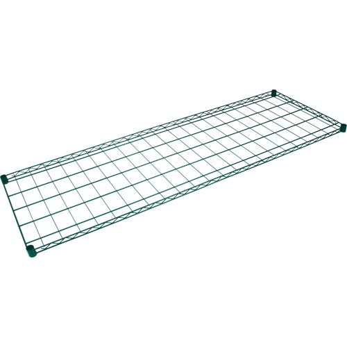 Cannabis Dry Rack Shelf, 72" W x 24" D, 100 lbs. Capacity St. Lawrence Industrial & Safety Supply