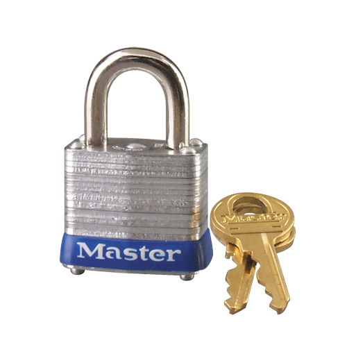 Cadenas &agrave; goupilles, Cl&eacute;s identiques, Acier lamin&eacute;, Largeur de 1-9/16" St. Lawrence Industrial & Safety Supply