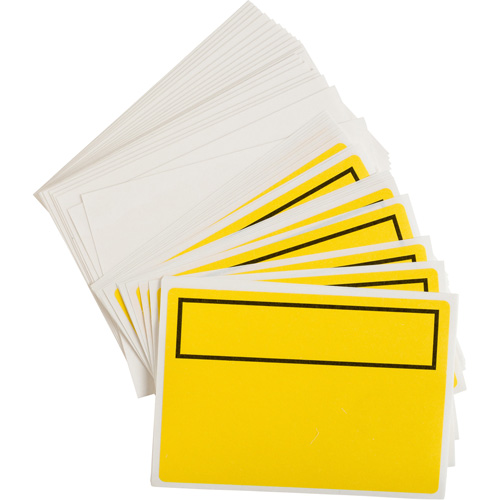 Blank Right-to-Know Chemical Labels St. Lawrence Industrial & Safety Supply