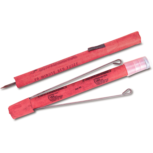 Safety Flares, With Wire Stand, 20 mins. St. Lawrence Industrial & Safety Supply