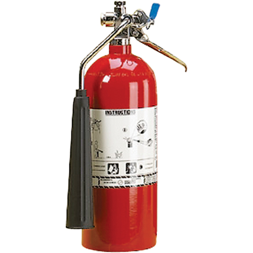 Aluminum Cylinder Carbon Dioxide (CO2) Fire Extinguishers, BC, 15 lbs. Capacity St. Lawrence Industrial & Safety Supply