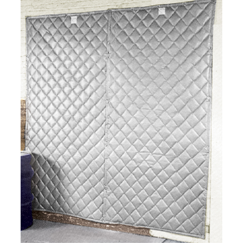 Noise Absorbing Wall Blanket, Quilted Fibreglass, 8' L x 4' W St. Lawrence Industrial & Safety Supply