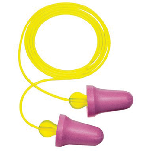 E-A-R No-Touch Foam Earplugs, Pair - Polybag, Corded St. Lawrence Industrial & Safety Supply