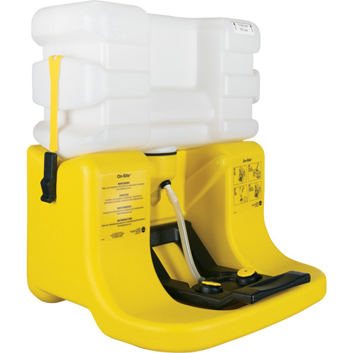 On-Site&reg; Eyewash Station, Gravity-Fed, 7 gal. Capacity, Meets ANSI Z358.1 St. Lawrence Industrial & Safety Supply