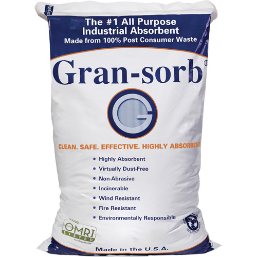 Gran-Sorb Granular Absorbent St. Lawrence Industrial & Safety Supply