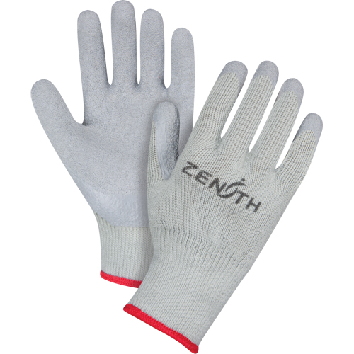 Gants enduits &agrave; doublure confortable en caoutchouc naturel, 11/2T-Grand, R&ecirc;vetement Latex de caoutchouc, Calibre 10, Enveloppe en Polyester/Coton St. Lawrence Industrial & Safety Supply