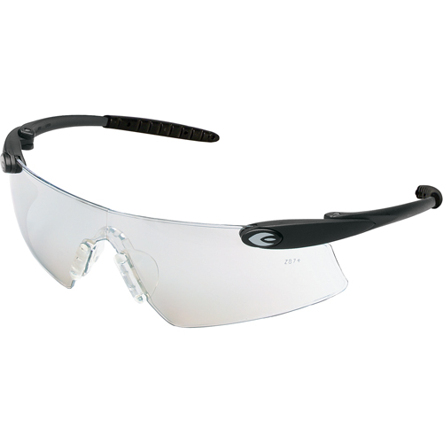 LUNETTES,DESPERADO,MONTNOIR CLR,I/O LENT MIROIR, Lentille Miroir int&eacute;rieur/ext&eacute;rieur, Anti-&eacute;gratignures, ANSI Z87+/R&eacute;pond ou surpasse la norme CSA Z94.3 St. Lawrence Industrial & Safety Supply