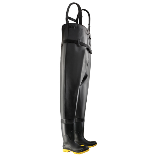 Bottes-pantalons, 6, Embout Acier, Semelle R&eacute;sistant aux perforations St. Lawrence Industrial & Safety Supply
