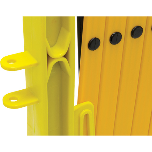 Barri&egrave;re Xpandit, 36" h x 11,5' lo, Noir/Jaune St. Lawrence Industrial & Safety Supply