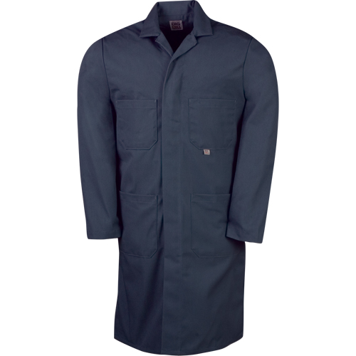Sarraus de laboratoire, Poly-coton, 40, Bleu marine St. Lawrence Industrial & Safety Supply