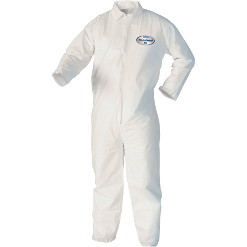Kleenguard A40 Coveralls, 2X-Large, White, Microporous St. Lawrence Industrial & Safety Supply