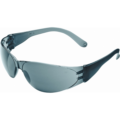Lunettes de s&eacute;curit&eacute; Checklite Duramass, Lentille Grise/fum&eacute;e, Antibu&eacute;e/Anti-&eacute;gratignures, ANSI Z87+/R&eacute;pond ou surpasse la norme CSA Z94.3 St. Lawrence Industrial & Safety Supply