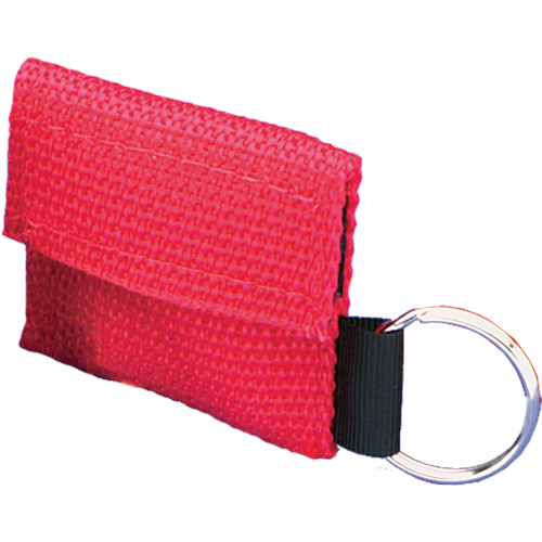 CPR Faceshields In Pouch with Key Ring, Single Use Faceshield, Class 2 St. Lawrence Industrial & Safety Supply