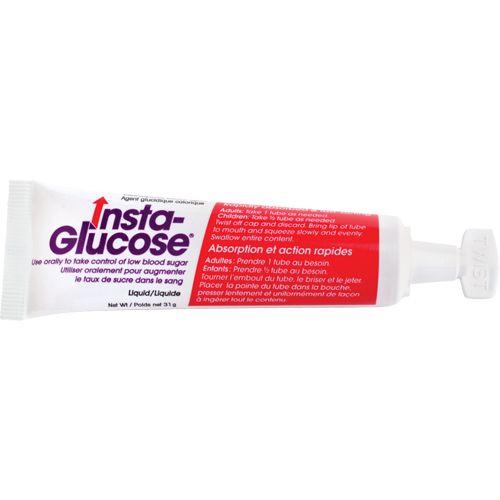 Gel oral Insta-Glucose St. Lawrence Industrial & Safety Supply