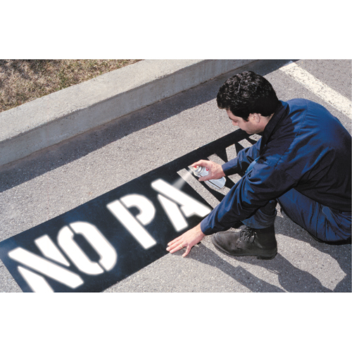 Parking Lot Stencils, English, 12" St. Lawrence Industrial & Safety Supply