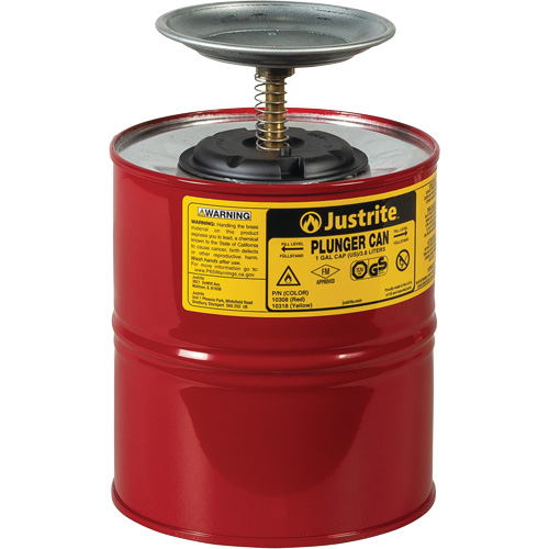 Bidons plongeurs, Capacit&eacute; de 1 gal. US St. Lawrence Industrial & Safety Supply