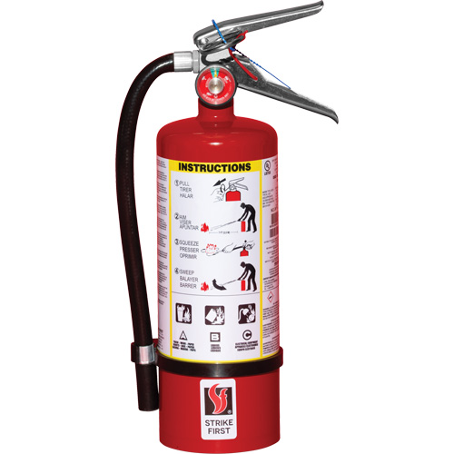 Fire Extinguisher, ABC, 5 lbs. Capacity St. Lawrence Industrial & Safety Supply