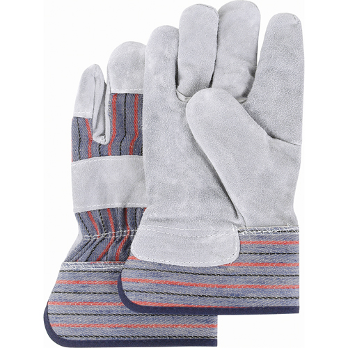 Premium Quality Fitters Gloves, Large, Split Cowhide Palm, Cotton Inner Lining St. Lawrence Industrial & Safety Supply