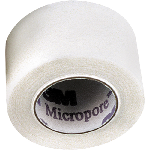 3M Micropore Hypoallergenic Surgical Tape, Class 1, 30' L x 1/2" W St. Lawrence Industrial & Safety Supply