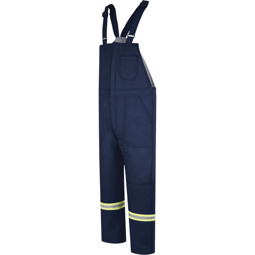 Salopettes &agrave; bavette isol&eacute;es de luxe avec bandes r&eacute;fl&eacute;chissantes, 3T-Grand, Bleu marin St. Lawrence Industrial & Safety Supply