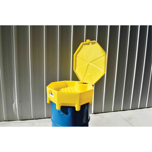 Global Ultra-Drum Funnel with Cover, 5 gal. St. Lawrence Industrial & Safety Supply