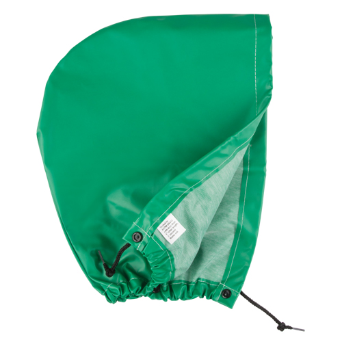 Capuchons imperm&eacute;ables AcidBasic r&eacute;sistants aux produits chimiques et &agrave; l'acide, Taille unique, Vert, Polyester St. Lawrence Industrial & Safety Supply