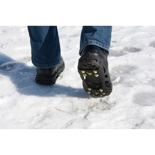 Semelle antid&eacute;rapante robuste pour la glace, Acier, Traction Crampon, Moyen St. Lawrence Industrial & Safety Supply