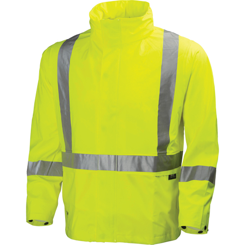 Veste imperm&eacute;able Narvik , Polyester, Jaune lime haute visibilit&eacute;, Petit St. Lawrence Industrial & Safety Supply