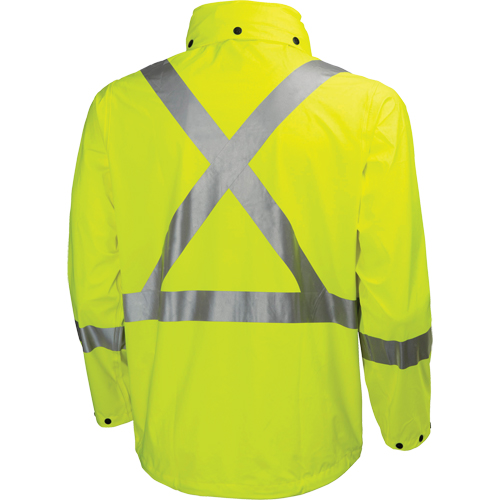 Veste imperm&eacute;able Narvik , Polyester, Jaune lime haute visibilit&eacute;, Petit St. Lawrence Industrial & Safety Supply