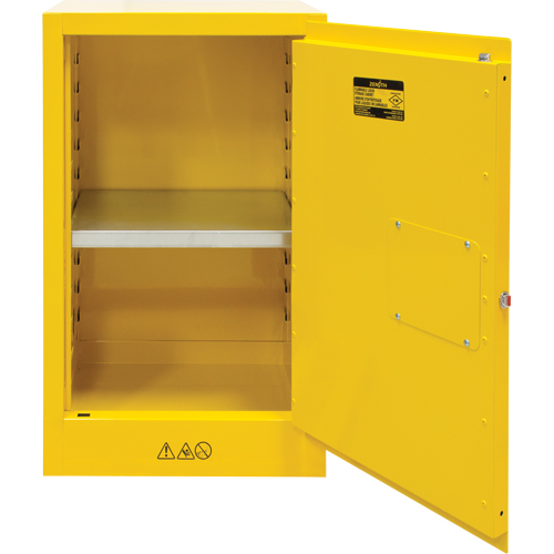 Armoire pour produits inflammables, 12 gal., 1 Porte(s), 23" La x 35" h x 18" p St. Lawrence Industrial & Safety Supply