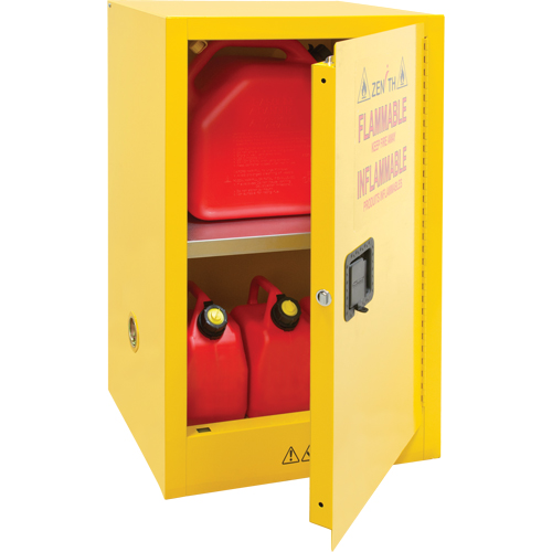 Armoire pour produits inflammables, 12 gal., 1 Porte(s), 23" La x 35" h x 18" p St. Lawrence Industrial & Safety Supply
