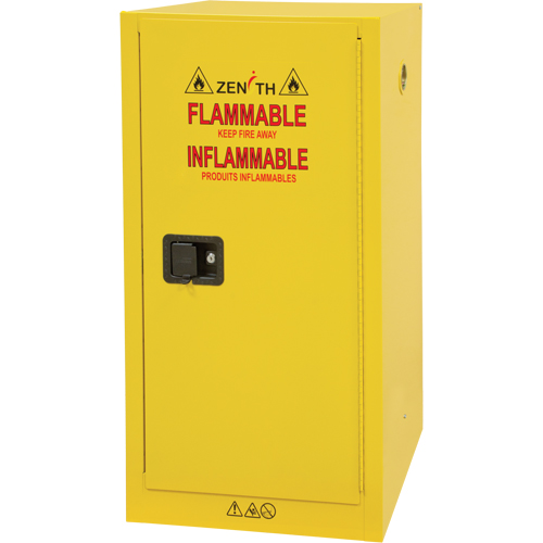 Armoire pour produits inflammables, 16 gal., 1 Porte(s), 23" La x 44" h x 18" p St. Lawrence Industrial & Safety Supply