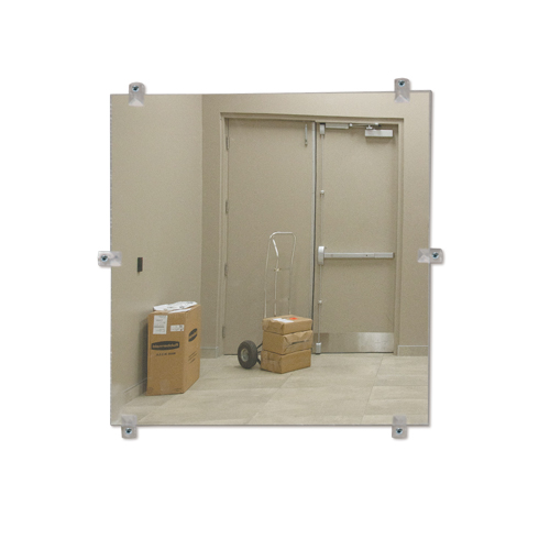 Miroir plat, 18" ha x 30" la, Non encadr&eacute; St. Lawrence Industrial & Safety Supply